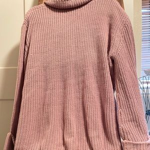 Lane Bryant pink sweater